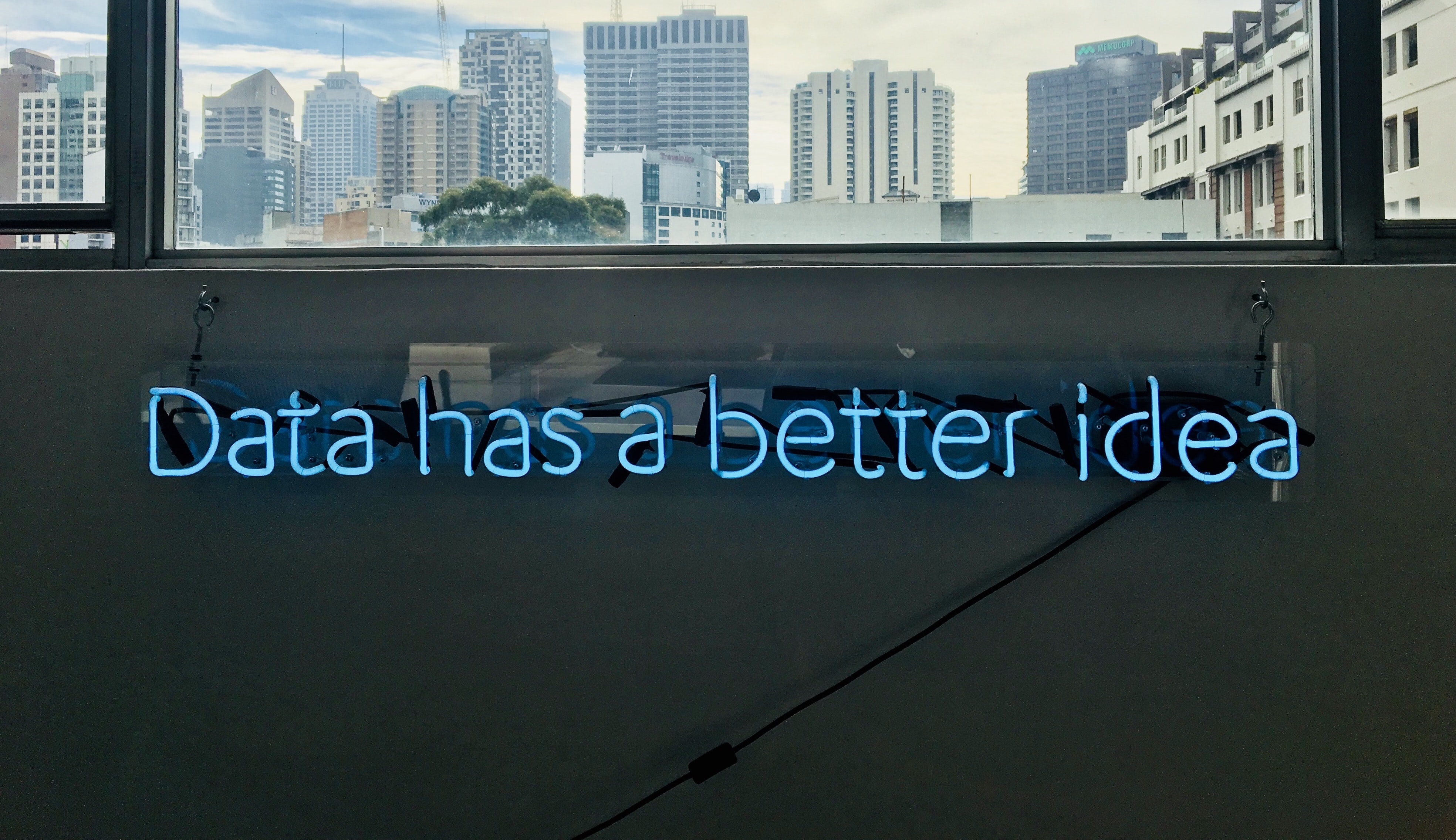 data has a better idea